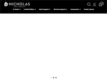 Tablet Screenshot of niccostore.com